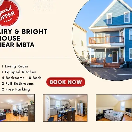 Apartamento 233-3 4Br Boston - Peaceful Escape Near Downtown Exterior foto